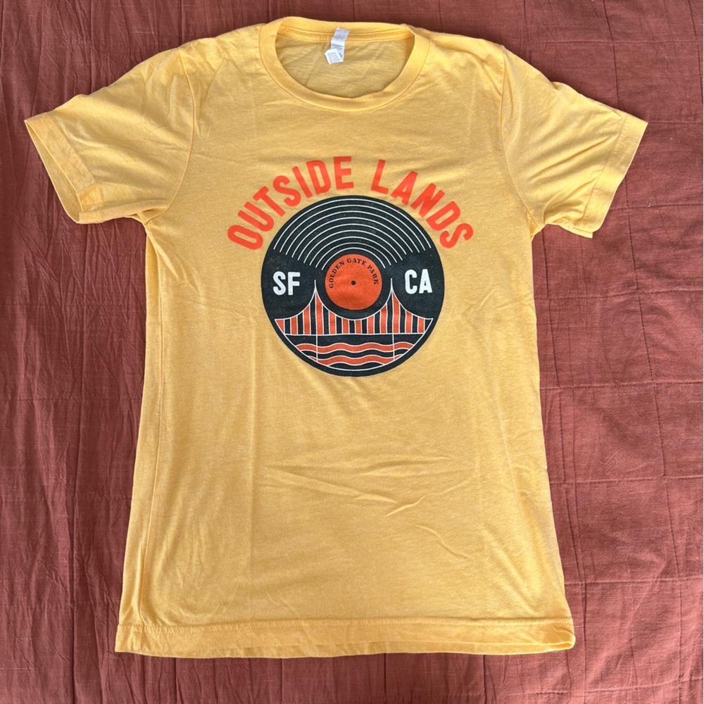 San Francisco Outside Lands Music Festival Record Graphic Tee